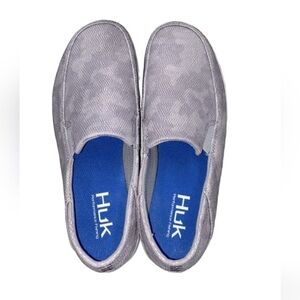 HUK Performance Brewster mens slide on loafers shoes size 7